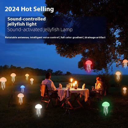 Voice Control Jellyfish Night Light