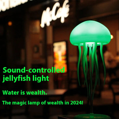 Voice Control Jellyfish Night Light